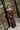 Elowen Black & Red Mesh Floral Maxi Dress - Posed front view