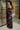 Elowen Black & Red Mesh Floral Maxi Dress - Side view