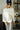 Lenna Cream Quarter-Button Pullover - frontal side view