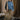 Landry High Collar Denim Jacket - full body front view