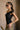Auden Black Asymmetric Off-The-Shoulder Top - Left side view 