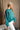 Love Like Jesus Green Cropped Sweatshirt - frontal side view