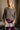 Analise Brown Poncho Sweater - front view