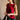 Ellie Red Satin & Lace Tank Top - frontal view