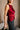 Ellie Red Satin & Lace Tank Top - side view