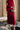 Zoe Burgundy Sequin Midi Skirt - front view