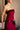 Zoe Burgundy Sequin Strapless Top - frontal side