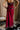 Zoe Burgundy Sequin Midi Skirt - back view