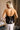 Nova Brown Sequin Halter Tank - back  