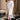 Leilani Champagne Satin & Lace Midi Skirt-  front view