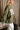 Peace Olive Mock Neck Sweatshirt - side view