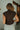 Audrey Brown Mock Neck Top - back