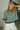 Nicole Green Striped Ruffle Cardigan - front 