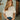 Mindy Beige Short Sleeve Sweater - front view
