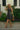 Bianca Brown Faux-Leather Mini Dress - full body frontal side view