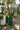 Lauren Green Knit Mock Neck Top - full body view