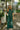 Lauren Green Knit Pants - full body front view