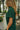 Lauren Green Knit Mock Neck Top - side view