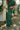 Lauren Green Knit Pants - lower body side view