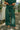 Lauren Green Knit Pants - close front view