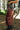 Lanie Maroon Leather Midi Skirt - side view 