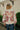 Mandie Beige Floral Mock Neck Sweater - back