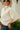 Natalie Cream Short Sleeve Sweater -  frontal side view