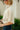 Natalie Cream Short Sleeve Sweater -  side