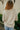 Palmer Beige & Plum Trim Sweater - Back View