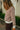 Chelsie Brown & White Striped Pullover - side