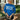 Kentucky Blue Knit Sweater - Close up front