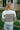 Melanie Green & Brown Striped Cardigan - back view 