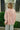 Phil 4:13 Dusty Pink Mock Neck Sweatshirt - Back View 