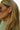 Ramona Olive Multi Beaded Hoops - side view on model