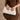 Joplin Ivory Kisslock Clutch - close up front view