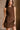 Scarlett Brown Tulle Trim Mini Dress- frontal side view