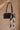 Nessa Navy Crocodile Purse - front view