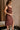 Layla Brown One-Shoulder Midi Dress- frontal side view