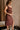 Layla Brown One-Shoulder Midi Dress- frontal side view