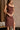 Layla Brown One-Shoulder Midi Dress- top front view