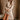 Solene Beige Knit Long Sleeve Midi Dress - full body front view with belt