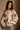 Valencia Cream Multi Floral Long Sleeve Top - front view (untucked)
