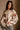 Valencia Cream Multi Floral Long Sleeve Top - front view (untucked)