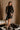 Valentina Black Organza Bow Long Sleeve Top- full front