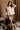 Azlynn Oatmeal Button-Up Knit Cardigan- full body view