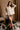 Azlynn Oatmeal Button-Up Knit Cardigan- full body view