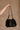 Willow Black Faux Leather Drawstring Purse - front 