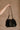 Willow Black Faux Leather Drawstring Purse - front 