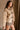 Ariyah Brown & Tan Faux Fur Jacket- frontal side view