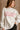 Merry Heather Grey & Red High Neck Sweatshirt- close up front view